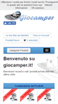 Mobile Screenshot of giocamper.it